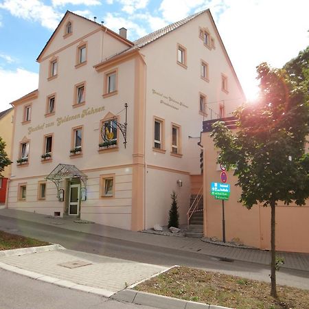 Hotel-Restaurant Zum Goldenen Hahnen มาร์กโกรนิงเกน ภายนอก รูปภาพ